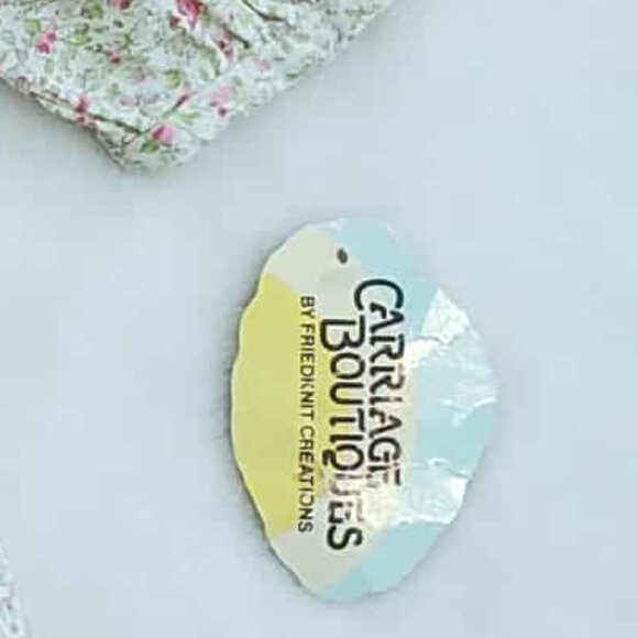 NWT Carriage Boutiques Smocked Floral Dress Size 24m - Picture 4 of 6